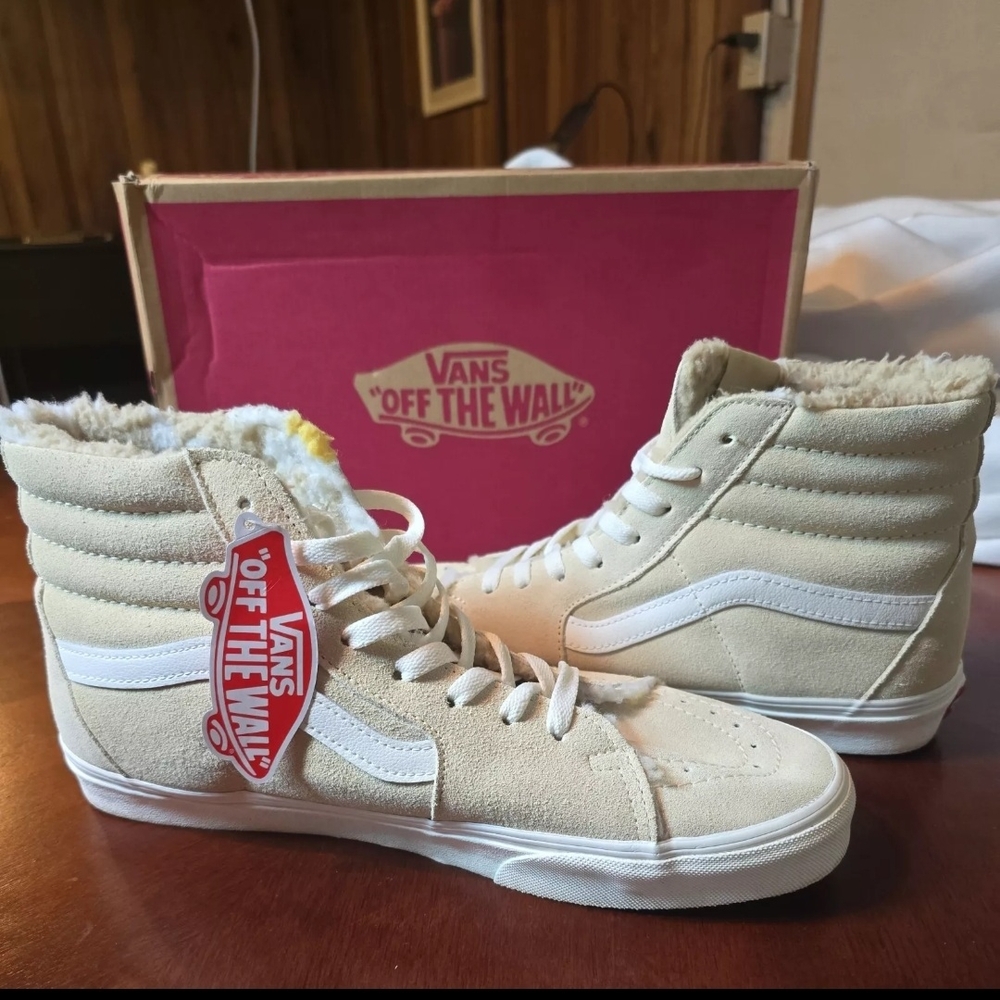Vans Women's Tan High-Top Sneakers